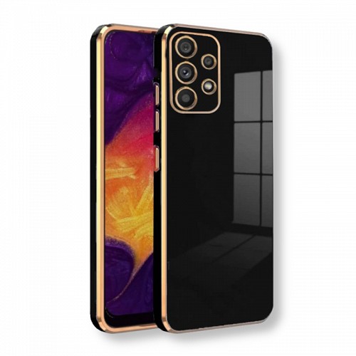 Bodycell Gold Plated Silicon Samsung A72 Black