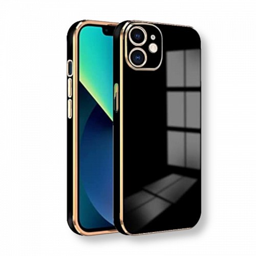 Bodycell Gold Plated Silicon iPhone 11  Black