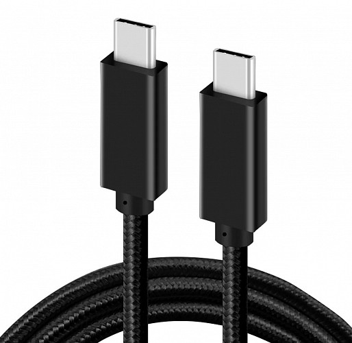 POWERTECH  USB-C PTH-091, 100W, 20Gbps, 4K, E-mark, 1.5m,  PTH-091