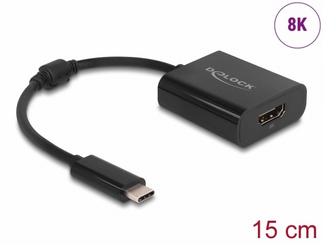 DELOCK  USB-C  HDMI 64175, 8K/30Hz, HDR,  64175