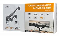 BRATECK βάση γραφείου LDT56-C024 για 2 οθόνες 17-32, έως 9kg ανά οθόνη LDT56-C024