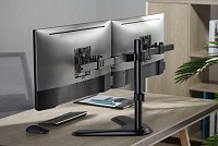 BRATECK βάση γραφείου LDT57-T02 για 2 οθόνες 17-32, έως 9kg ανά οθόνη LDT57-T02