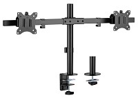BRATECK βάση γραφείου LDT57-C02 για 2 οθόνες 17-32, έως 9kg ανά οθόνη LDT57-C02