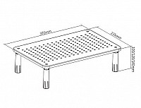 BRATECK επιτραπέζια βάση STB-086 για οθόνη 13-32 & laptop, έως 20kg STB-086