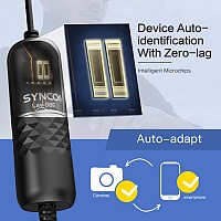 SYNCO μικρόφωνο Lav-S6E με clip-on, omnidirectional, 3.5mm, 6m, μαύρο SY-S6E-LAV