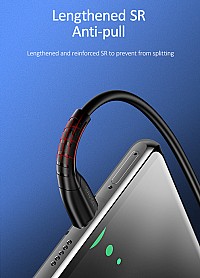 USAMS καλώδιο USB-C σε USB US-SJ366, 10W, 1m, λευκό SJ366USB02
