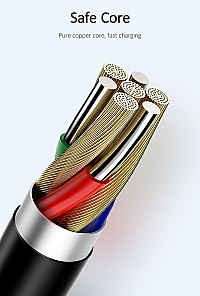 USAMS καλώδιο USB-C σε USB US-SJ366, 10W, 1m, λευκό SJ366USB02