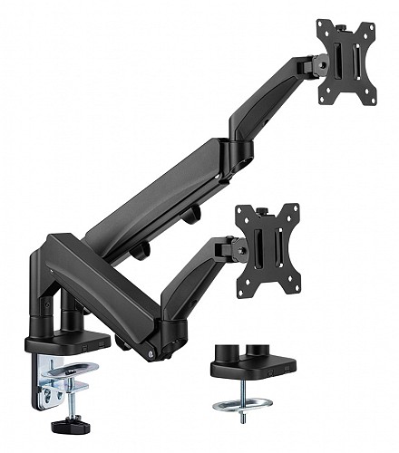 BRATECK βάση γραφείου LDT56-C024 για 2 οθόνες 17-32, έως 9kg ανά οθόνη LDT56-C024
