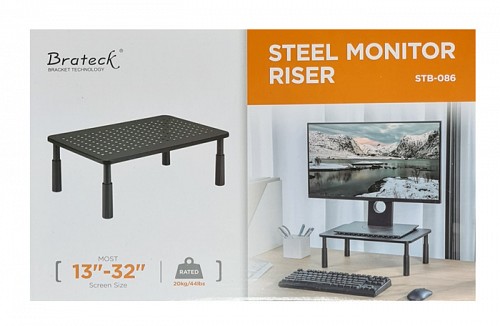 BRATECK επιτραπέζια βάση STB-086 για οθόνη 13-32 & laptop, έως 20kg STB-086