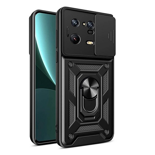 Bodycell Armor Slide Cover Case Xiaomi 13 Pro 5G Black