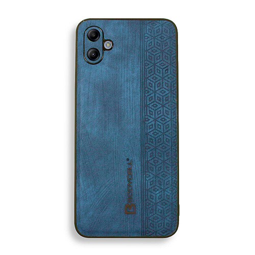 Bodycell Pattern Leather Backcover Samsung A04E  Blue