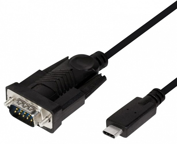 POWERTECH  USB-C   RS-232 CAB-UC061, 1.8m,  CAB-UC061