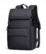 ARCTIC HUNTER τσάντα πλάτης B00562 με θήκη laptop 15.6", 20L, USB, μαύρη B00562-BK