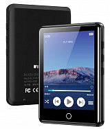 RUIZU MP3 player M6 με οθόνη αφής 2.8", 8GB, Bluetooth, ελληνικό μενού, μαύρο M6-8GB