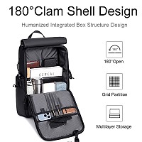 ARCTIC HUNTER τσάντα πλάτης B00562 με θήκη laptop 15.6, 20L, USB, μαύρη B00562-BK