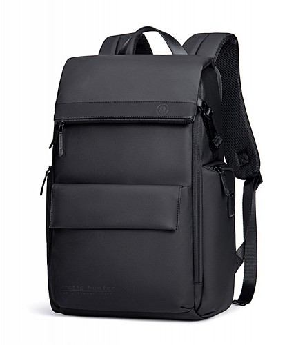 ARCTIC HUNTER τσάντα πλάτης B00562 με θήκη laptop 15.6, 20L, USB, μαύρη B00562-BK