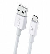 CELEBRAT καλώδιο USB-C σε USB CB-24C, 15W, 1.2m, λευκό CB-24C
