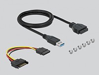 DELOCK front panel 64058, 3.5 σε USB-C, 2x USB & SD/Micro SD 64058