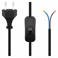 POWERTECH καλώδιο τροφοδοσίας CAB-P033 με διακόπτη, 0.75mm², 1.5m, μαύρο CAB-P033