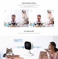 TP-LINK smart κάμερα Tapo C110, 2K, motion detection, Wi-Fi, Ver. 2.0 TAPO-C110