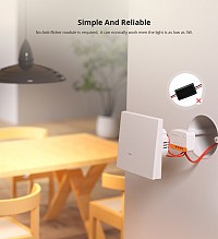 SONOFF smart διακόπτης ZBMINI-L2, 1-gang, ZigBee 3.0, λευκός ZBMINIL2