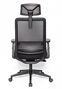 POWERTECH καρέκλα γραφείου PT-1140 με μπράτσα, ρυθμιζόμενη, μαύρη PT-1140