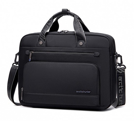 ARCTIC HUNTER τσάντα ώμου GW00017 για laptop 15.6, 14.5L, μαύρη GW00017-BK