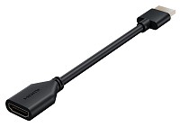 GOOBAY αντάπτορας HDMI 64824, εύκαμπτος, 4K/60Hz, 18Gbps, μαύρος 64824