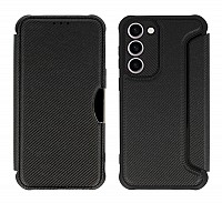 POWERTECH θήκη Razor Carbon MOB-1907 για Samsung Galaxy S23, μαύρη MOB-1907