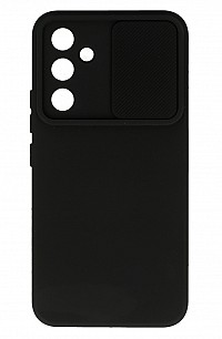 POWERTECH Θήκη Camshield Soft MOB-1888 για Samsung A14, μαύρη MOB-1888