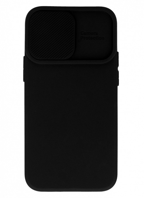 POWERTECH Θήκη Camshield Soft MOB-1888 για Samsung A14, μαύρη MOB-1888