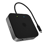 Σταθμός σύνδεσης 7 θυρών με πολλαπλές λειτουργίες και με ενσωματωμένο καλώδιο USB4 Gen 3x2 Type-C ICY BOX IB-DK408-C41