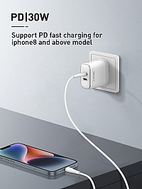 LDNIO καλώδιο Lightning σε USB-C LC611I, 30W PD, 1m, πράσινο 5210131078617