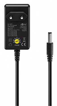 GOOBAY επιτοίχιος φορτιστής 64571, 3V-12V, 7.2W/0.6A, 12 tips 64571