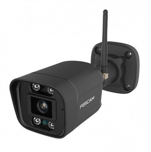 FOSCAM smart IP κάμερα V5P, 5MP 3K, 6x zoom, WiFi, IP66, Onvif, μαύρη FSC-V5P-BK