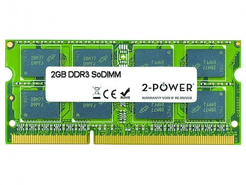 Μνήμη RAM DDR3L SoDimm 2GB 1066/1333/1600MHz 2-POWER MEM0801A 2GB SoDIMM DD