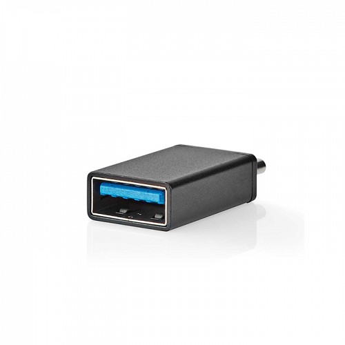 Αντάπτορας USB 3.2 Gen 1x1 Type C αρσ. - USB A θηλ. με υποστήριξη OTG NEDIS CCGB64915BK