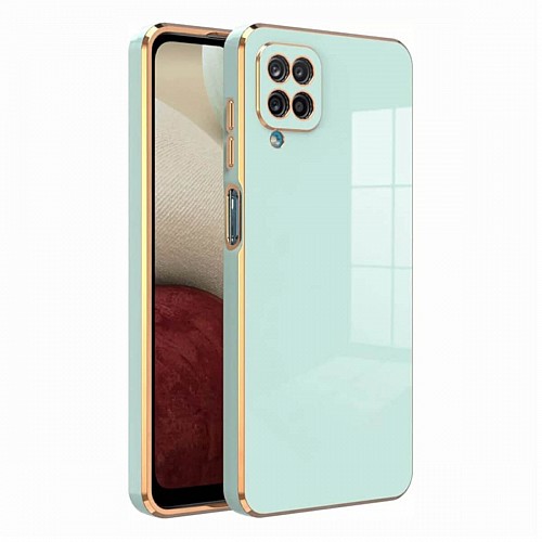 Bodycell Gold Plated Silicon Samsung A12 Mint Green