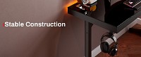 Gaming Γραφείο - Eureka Ergonomic® ERK-GTG-I55-CN 140x60x77εκ