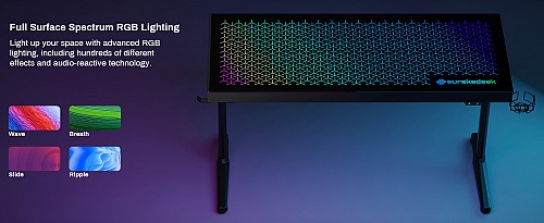 Gaming Γραφείο - Eureka Ergonomic® ERK-GTG-I55-CN 140x60x77εκ