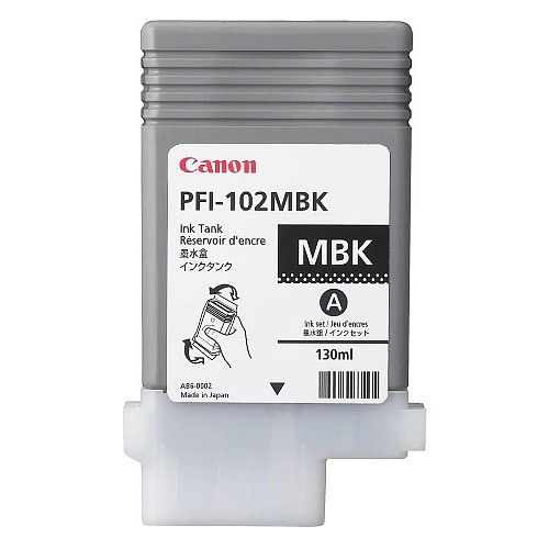 Canon Μελάνι Inkjet PFI-102MBK Matte Black (0894B001) (CANPFI-102MB)