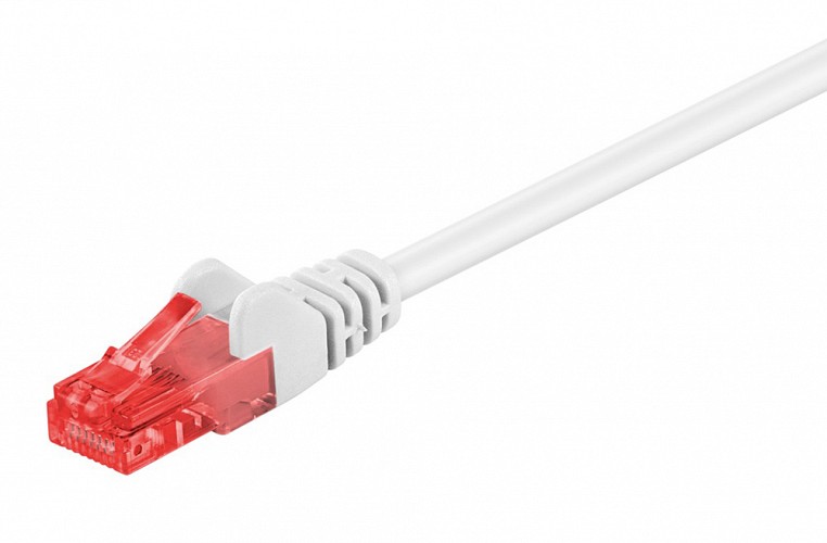 GOOBAY καλώδιο δικτύου 68639, CAT 6 U/UTP, CCA, 15m, λευκό 68639