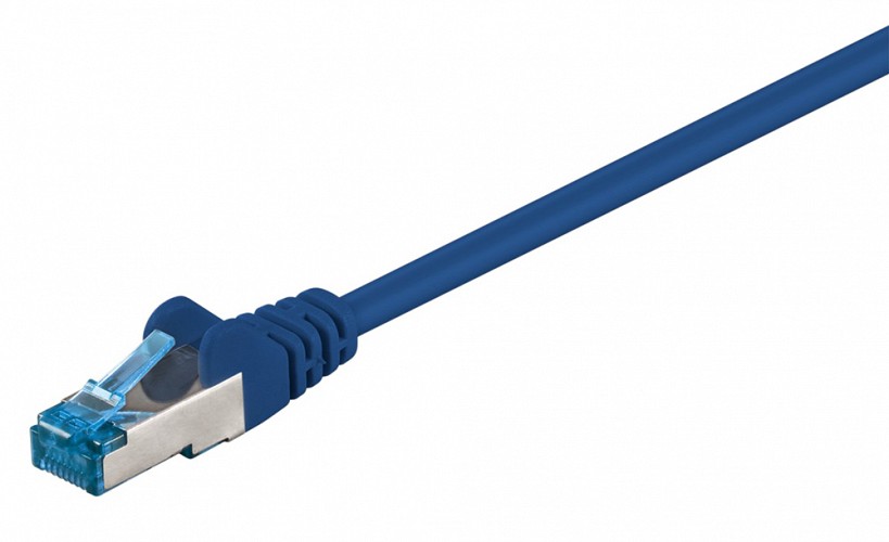 GOOBAY καλώδιο δικτύου 93738, CAT 6A S/FTP (PiMF), CCA, 2m, μπλε 93738