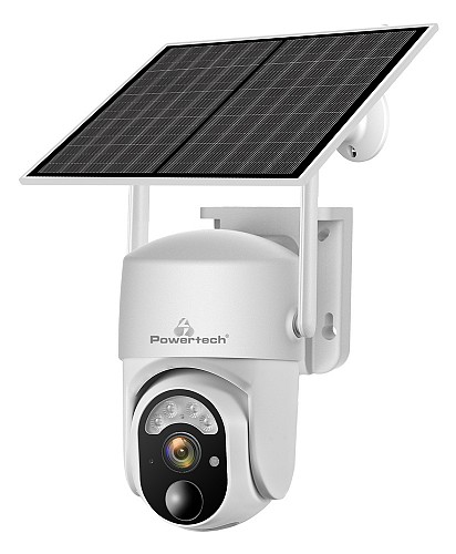 POWERTECH smart ηλιακή κάμερα PT-1176, 4MP, 4G, SD, PTZ, IP65 PT-1176