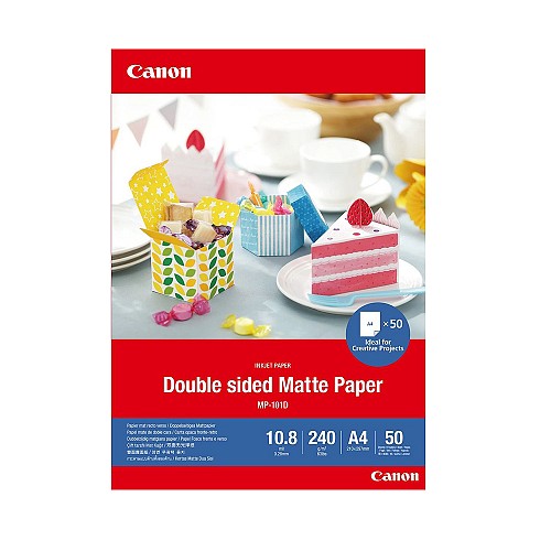 Canon   Double Sided Matte Paper MP-101 A4 (50 sheets) (4076C005) (CAN-MP101DA4)
