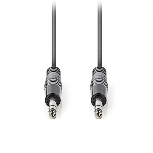 Καλώδιο ήχου stereo 6.35mm αρσ. - 6.35mm αρσ., 3.00m NEDIS COTH23020GY30