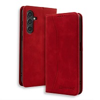 Bodycell Book Case Pu Leather Samsung S24 Plus Red