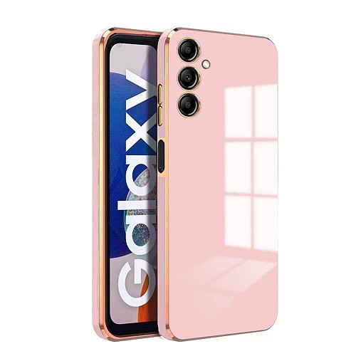 Bodycell Gold Plated Silicon Samsung A25 5G Pink