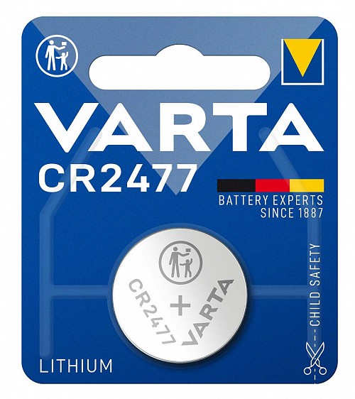 VARTA μπαταρία λιθίου, CR2477, 3V, 1τμχ 4008496979400