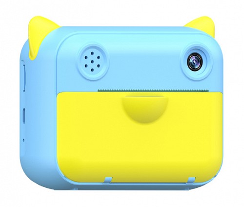 WOWKIDS παιδική φωτογραφική μηχανή C04 με εκτυπωτή, 12MP, 2.4, μπλε WOW-C04-BL